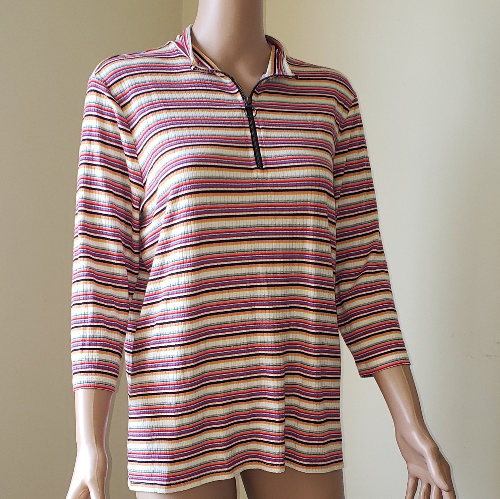🆕️ NWT EXPRESS Multicolored Striped Blouse